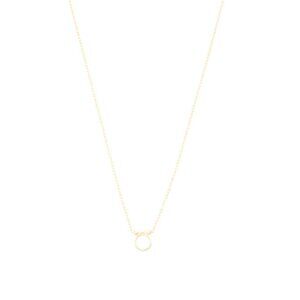 ISABELLA M Gold/Opal Gold Plated Sterling Silver Opal Necklace